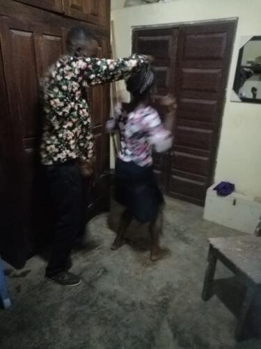 Student Emmanuel ministering deliverance as an assignment