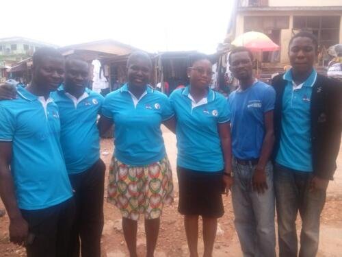 Students went for street ministry