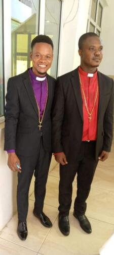 Rev. Godwin Suuk and Apostle Dr. Jones