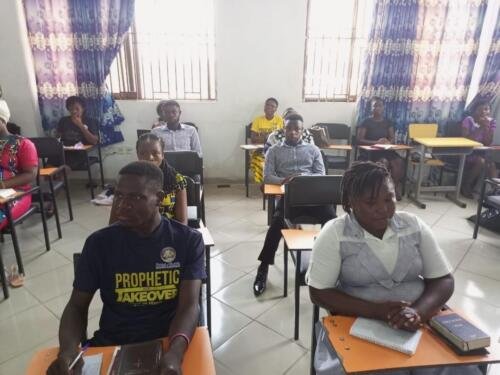 Class Session in Accra 3