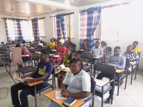 Class Session in Accra 1