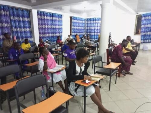 Class Session in Accra 2