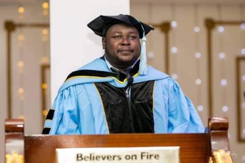 His excellency Prophet Dr. Prince Mensah (Rector, Pistis Bible Institute) 