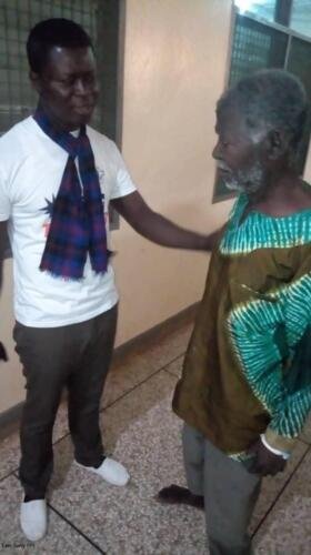 Student Samuel Effah Konadu releasing the healing power of God (7)