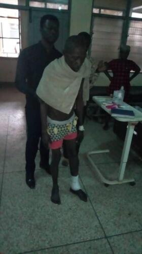 Student Samuel Effah Konadu releasing the healing power of God (15)